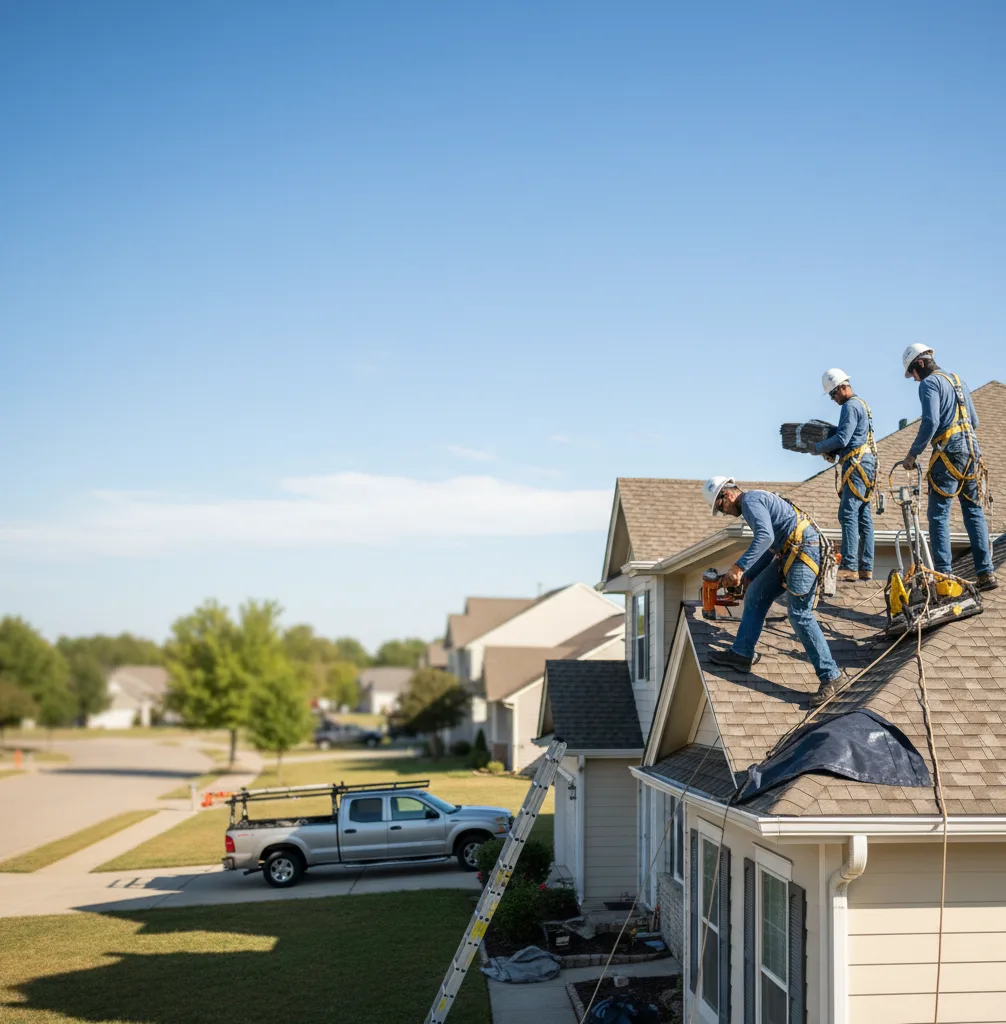 Roof Repair in Forsyth
